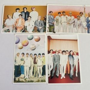 BTS butter and Blackpink photo cards